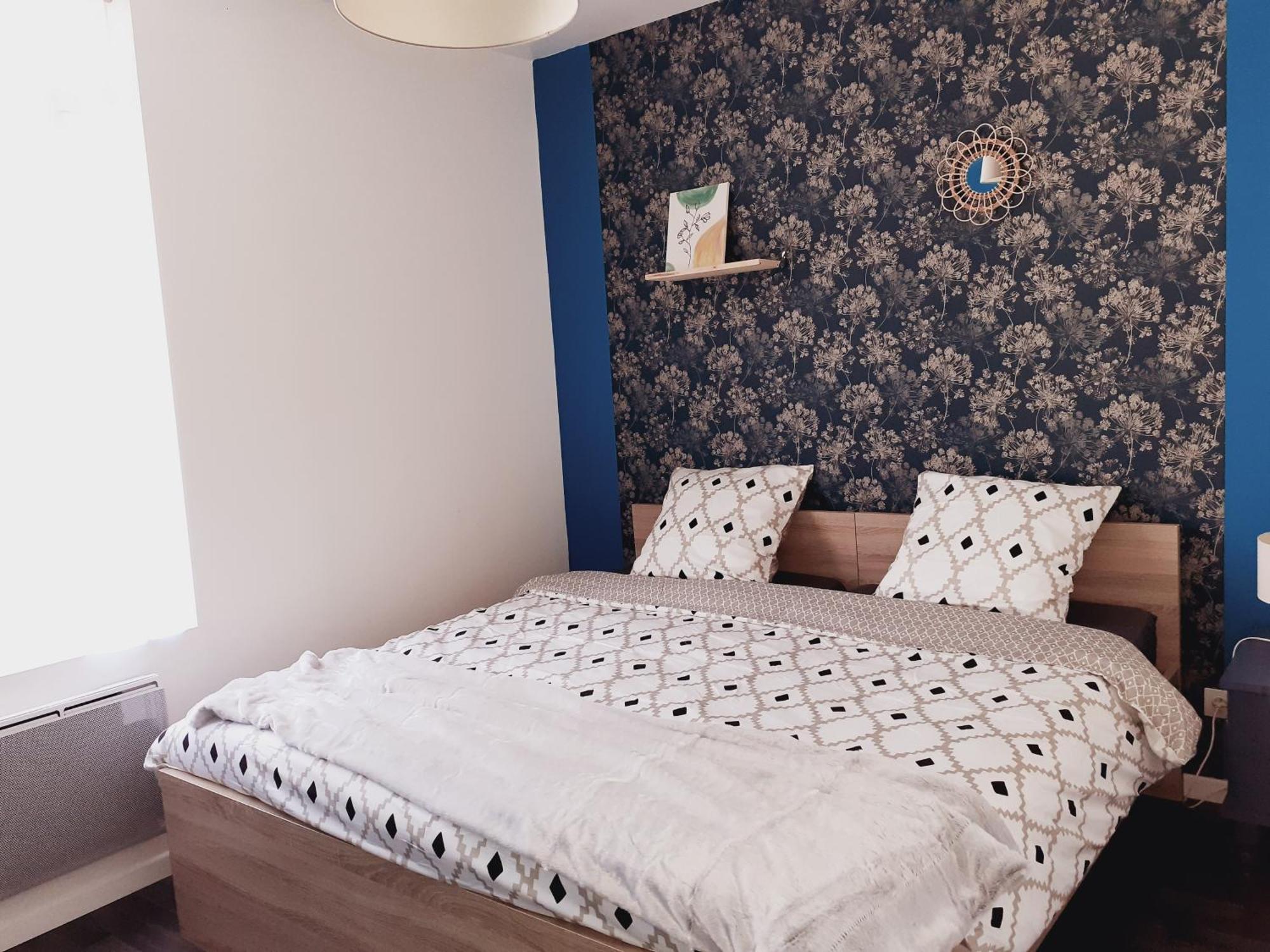 L'Artistique, 4 Lits, 2 Chambres, Stationnement Gratuit, Spacieux, Atypique Amiens Exterior photo